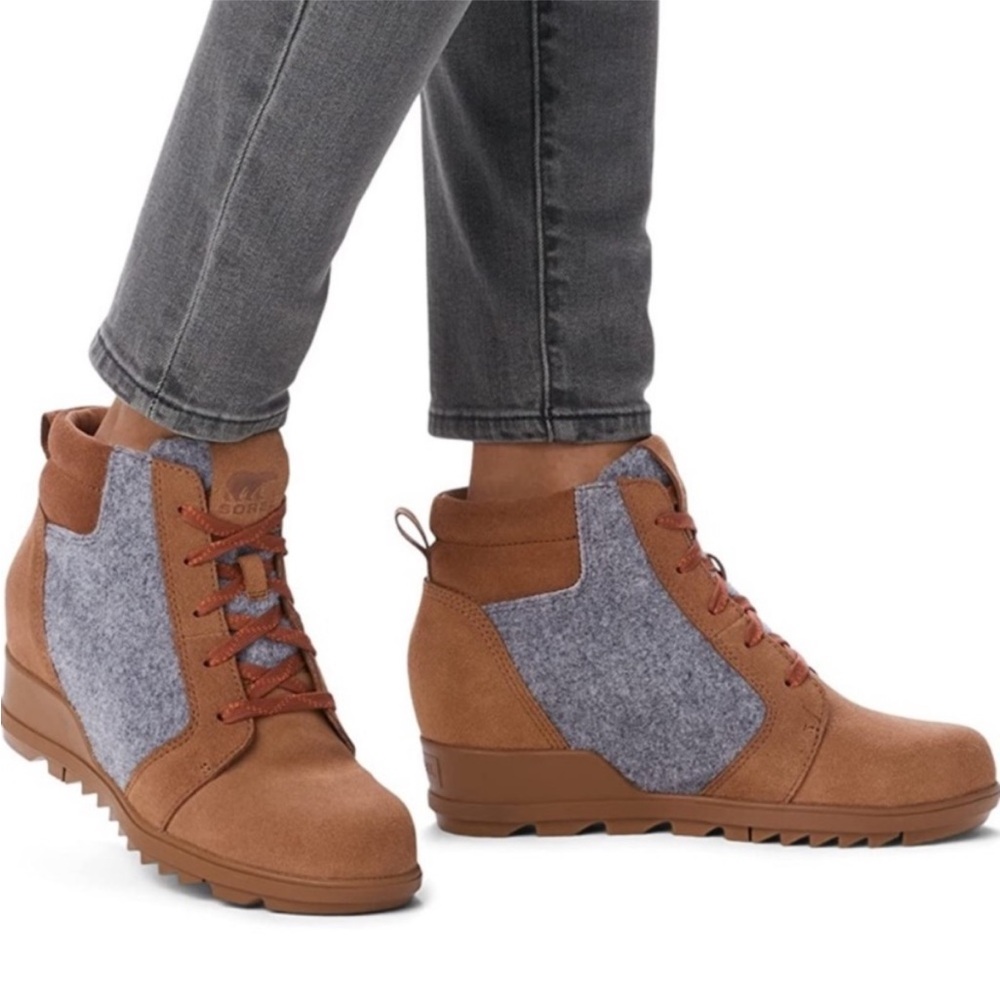 Sorel Evie Ankle Lace Boot | Size 7